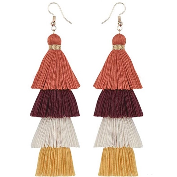 Layered Tassel Earrings❤️ - Picture 1 of 2